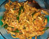 Foto langkah ke 7 dari resep Balado Teri belah cabe ijo.