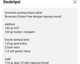 Foto langkah ke 5 dari resep Brownies gluten free tepung mocaf.