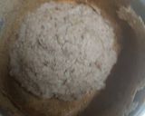 A picture of step 5 of African ugali wimbi served with (terere)fried with minced meat.