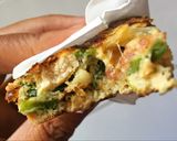 Foto langkah ke 5 dari resep Martabak telur tanpa kulit #DEBM #KETO.