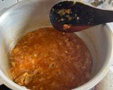 A picture of step 4 of Bhuna hua Gosht.