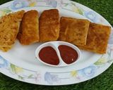 A picture of step 10 of Chicken cheese corn crunchy box.