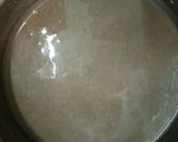 A picture of step 4 of Chikoo shake.