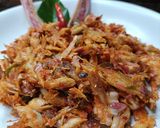 Foto langkah ke 4 dari resep Tongkol Suwir Kecombrang.