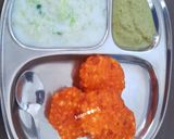A picture of step 6 of Sabudana Vada with Sago flour.