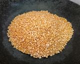 A picture of step 1 of Moong dal & Poppy seeds Kheer.