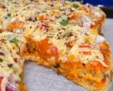 A picture of step 16 of Quick & Cheesy Bread Pizza | 20-Min Snack.