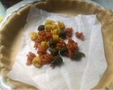 Spárgás francia lepény (quiche) recept fázis 3 fotója