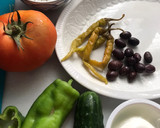 Foto del paso 1 de la receta: Ensalada familiar, con burrata como estrella!