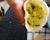 A picture of step 5 of Punjabi samosa(Aloo/potato samosa).