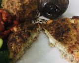 صورة لخطوة 4 من وصفة طبق كيتو... ❤️بركر دجاج محشي بالجبنه