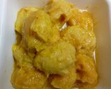 A picture of step 1 of Ripe mango curry.