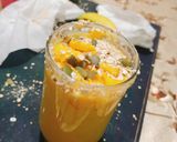 A picture of step 5 of Mango Banana smoothie.
