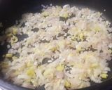 Foto del paso 3 de la receta Salsa de champiñones con mejillones en escabeche