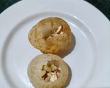 A picture of step 2 of Chocolaty Panipuri Bombs.