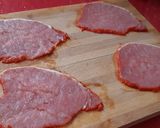 Foto del paso 1 de la receta: Cachopito de cinta de lomo adobada, en airfryer