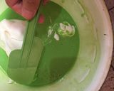 Foto langkah ke 4 dari resep Pandan Ogura Cake.