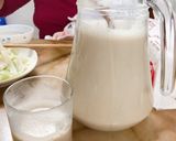 Hình bước làm 1 của món Sữa đậu