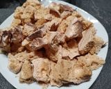 Une image de l'étape 6 de Vacherin glacé au chocolat, sauce Carambar.