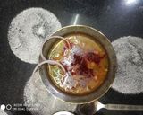 राजस्थानी स्टफ दाल -बाटी(बिना ओवन और बाटी कूकर के)साथ लहसुन चटनी रेसिपी चरण 13 फोटो