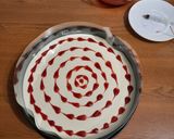 Foto del passaggio 20 della ricetta Cheesecake San Valentino con cioccolato bianco e gelée di lamponi