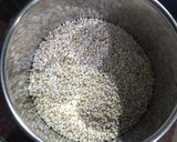 A picture of step 1 of Amaranth Churma.
