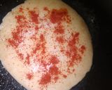A picture of step 3 of Heart roti.