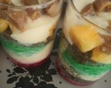 A picture of step 7 of Colour royal falooda ice-cream with tragacanth gum & figs.