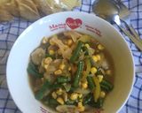 Foto langkah ke 4 dari resep Tumis Jagung Bakso Kacang Panjang.