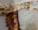 A picture of step 5 of Cheese omelette sandwich.