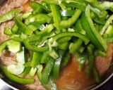 A picture of step 4 of Cuban Ropa Vieja.