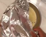 A picture of step 7 of Miso black sesame baked chocolate tart.