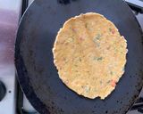 A picture of step 4 of ડુંગળી - ટમેટા ના પરાઠાOnion- tomato paratha.