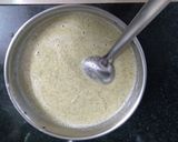 A picture of step 1 of Green moong dal dosa.