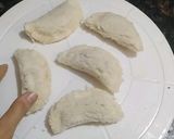 A picture of step 3 of Bread choco lava.