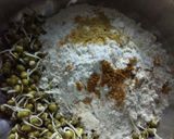 A picture of step 1 of Sprouts Muffins.