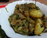 मेथी और काले नमक के आलू (methi aur kale namak ke aloo recipe in hindi) रेसिपी चरण 5 फोटो