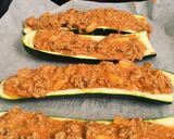 Cukkini csónak recept fázis 5 fotója