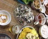 Hình bước làm 3 của món Gỏi cá trích