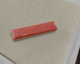 Gambar langkah 1 resipi Popia Crab Sticks.