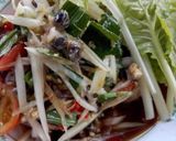 รูปขั้นตอนการทำที่ 3 ของ ส้มตำหอยขม