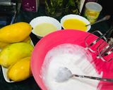 A picture of step 1 of Homemade Mango Ice cream.