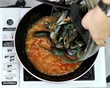 Foto langkah ke 9 dari resep Kerang Hijau Saos Padang Mix Jagung.