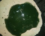 A picture of step 2 of Liquid dough Spinach paratha.