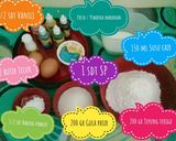 Foto langkah ke 1 dari resep 🍰Bolu Kukus Pelangi Lembut 2 Telur🌈.