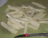 A picture of step 1 of Guilt-Free French Fries!!!!.