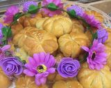 صورة لخطوة 16 من وصفة فطاير بالجبن على شكل وردة🌸🌸