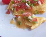 Foto del paso 3 de la receta: Tortilla francesa rellena de queso
