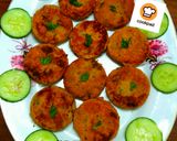 A picture of step 7 of Chicken shami kabab.