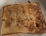 A picture of step 2 of French Toast with a twist.